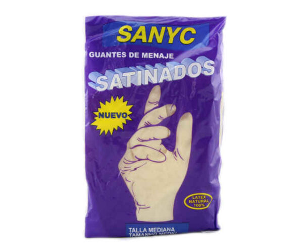 GUANTE LIMP.SATINADO SANYC T/M