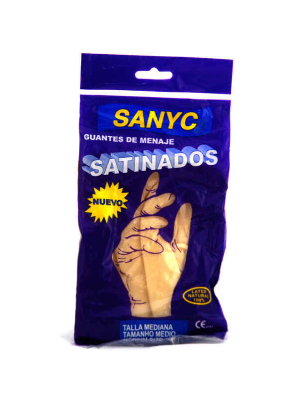 GUANTE LIMP.SATINADO SANYC T/G