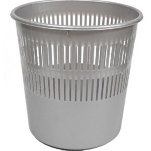 PAPELERA REJILLA GRANDE 16 lts GRIS