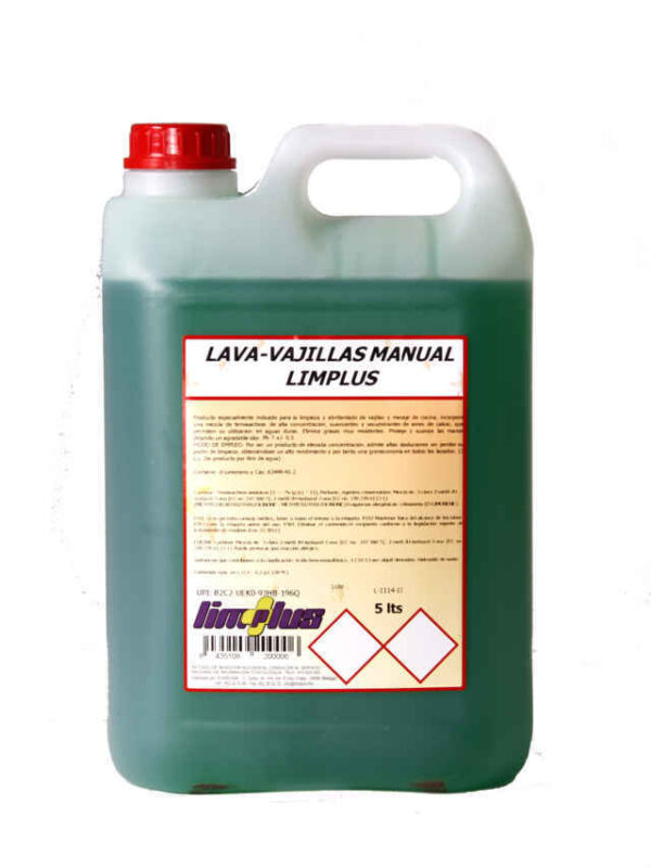 LAVA-VAJILLA MANUAL LIMPLUS 5 L.