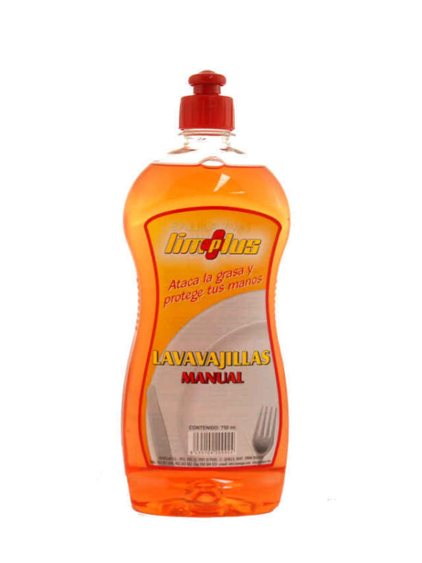 LAVA-VAJILLA MANUAL LIMPLUS 750 ML. C/16