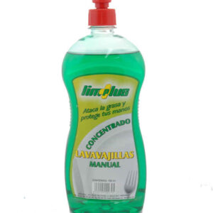 LAVA-VAJILLA MANUAL CONCENTRADO LIMPLUS 750 ML. C/16