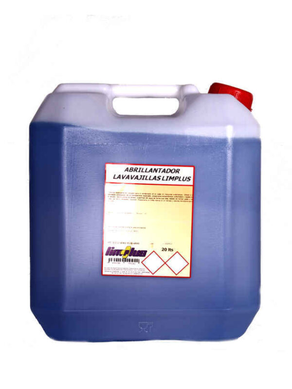 ABRILLANTADOR LAVA-VAJILLAS LIMPLUS 20 LT.