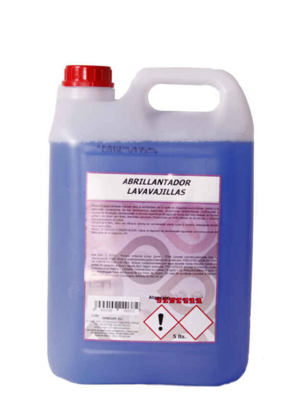 ABRILLANTADOR LAVA-VAJILLAS SENEGAR 5 L. C3