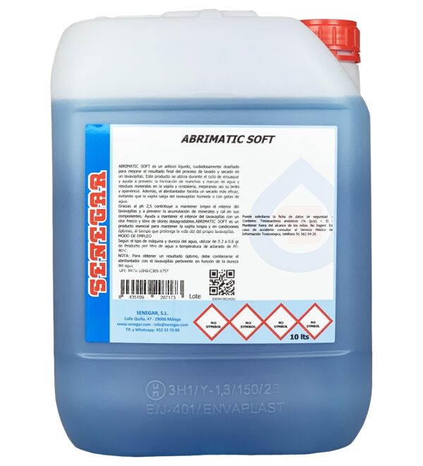 ABRILLANTADOR LAV. MAQ. ABRIMATIC SOFT 10 L