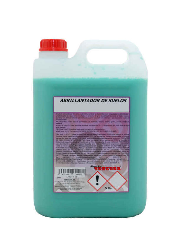 ABRILLANTADOR DE SUELOS SENEGAR 5 L.