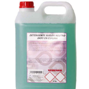 DETERGENTE NEUTRO SUELOS SIN ESPUMA 5 LTS
