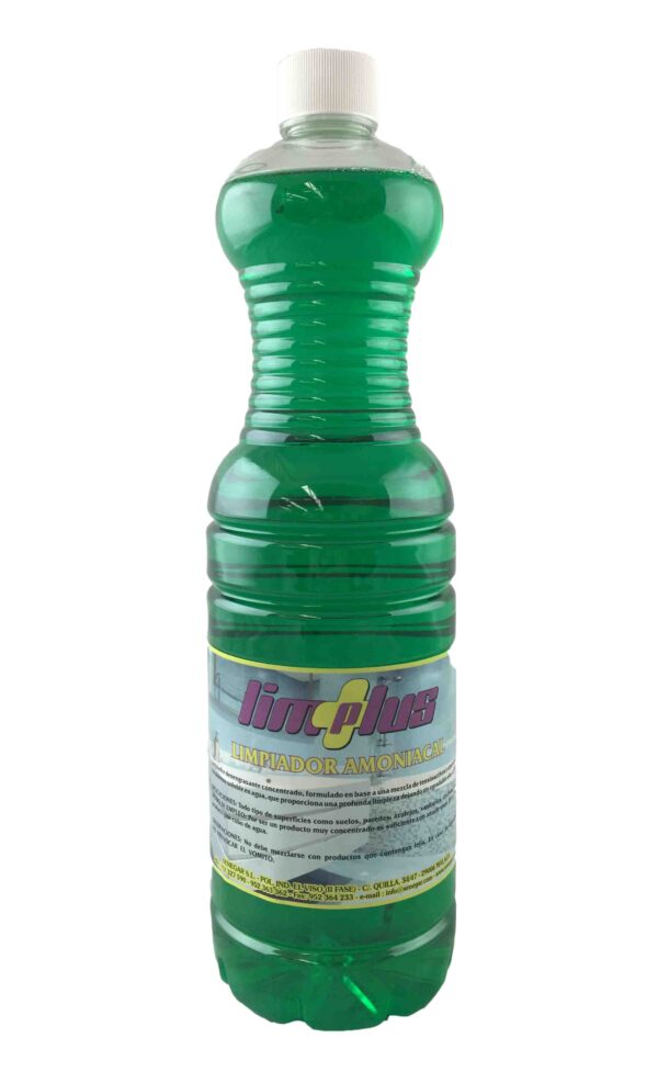 LIMPIADOR AMONIACAL LIMPLUS 1500 ML C8