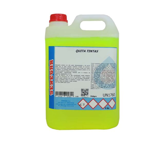 QUITATINTAS SENEGAR 5 L. C3 - Imagen 2