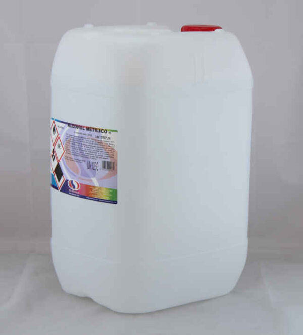 ALCOHOL METILICO GF. 25 L. C/ ENVASE
