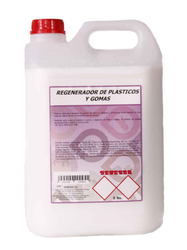 REGENERADOR PLASTICOS Y GOMAS  SENEGAR 5 L