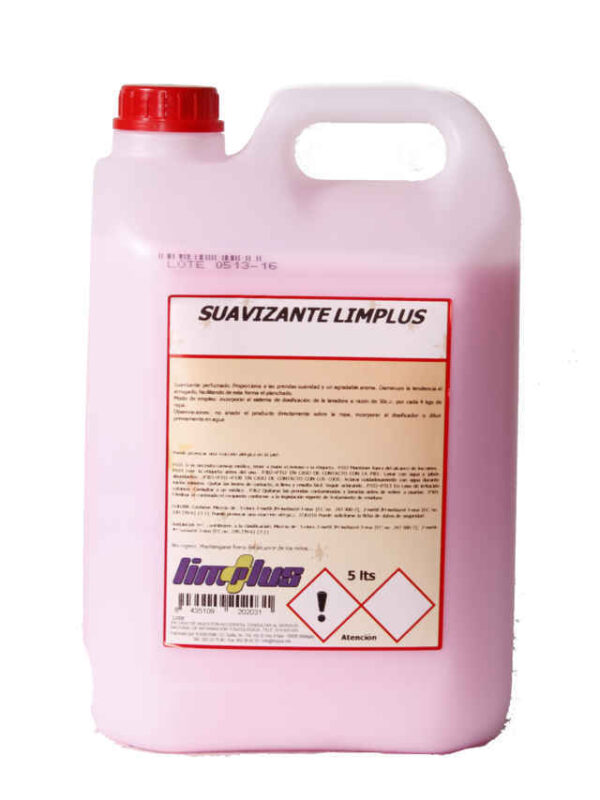 SUAVIZANTE TEXTIL PERFUMADO LIMPLUS 5 L. C3