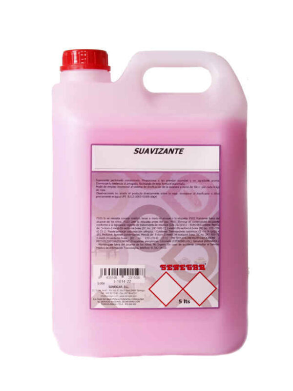 SUAVIZANTE TEXTIL PERFUMADO SENEGAR 5 L. C3
