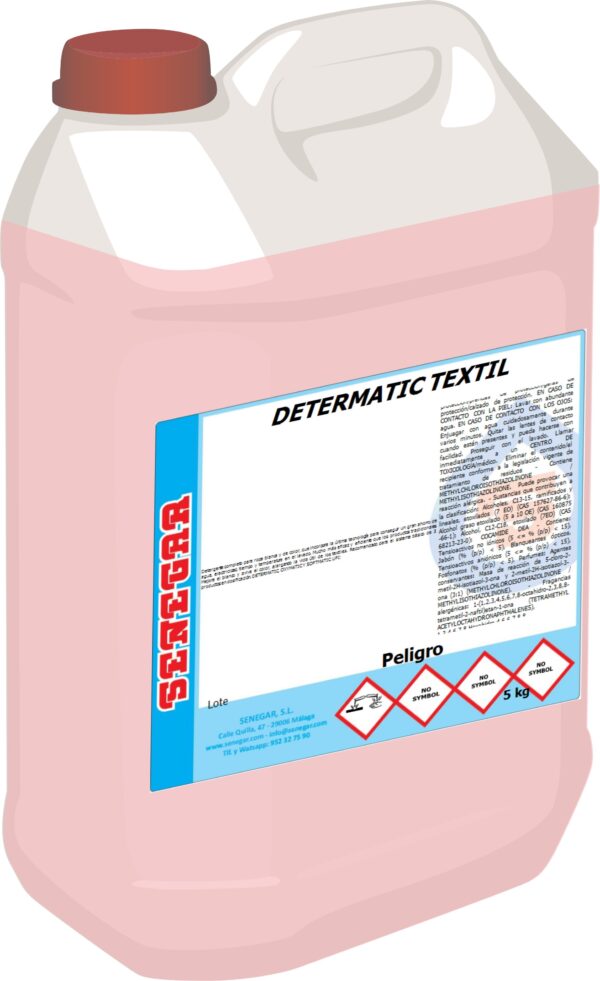 DETERMATIC TEXTIL 10 KG.
