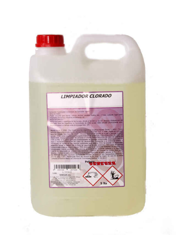 LIMPIADOR CLORADO SENEGAR 5 L.