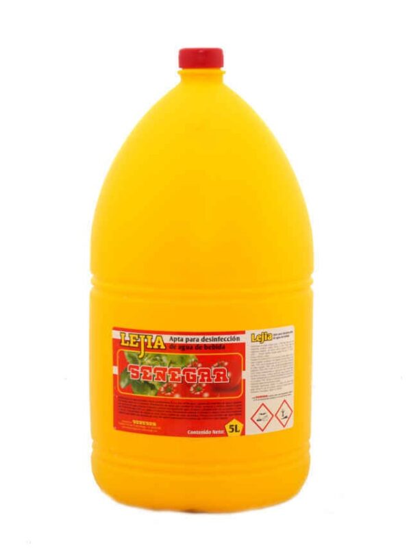 LEJIA ALIMENTARIA SENEGAR 5 LT. CAJA