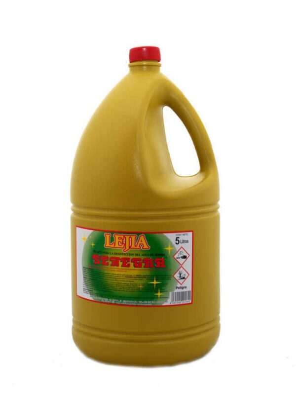 LEJIA AMARILLA SENEGAR 5 LT CAJA
