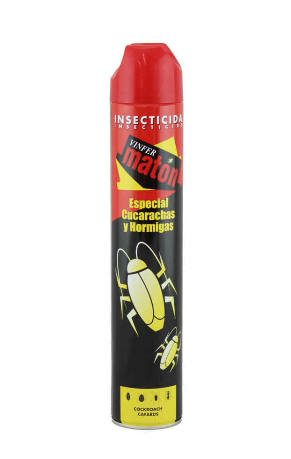 INSECTICIDA MATON CUCAS SPRAY 750 ML.
