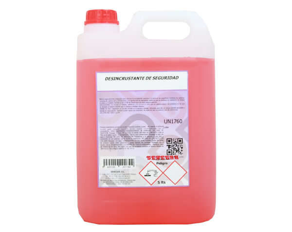 DESINCRUSTANTE DE SEGURIDAD SENEGAR 5 L. C3