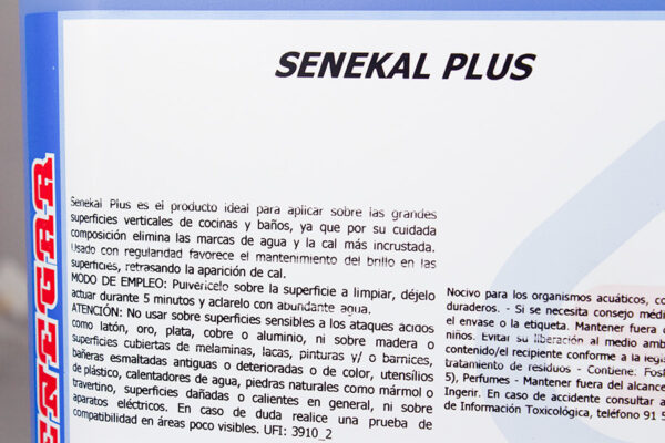SENEKAL PLUS SENEGAR 5 L. - Imagen 3