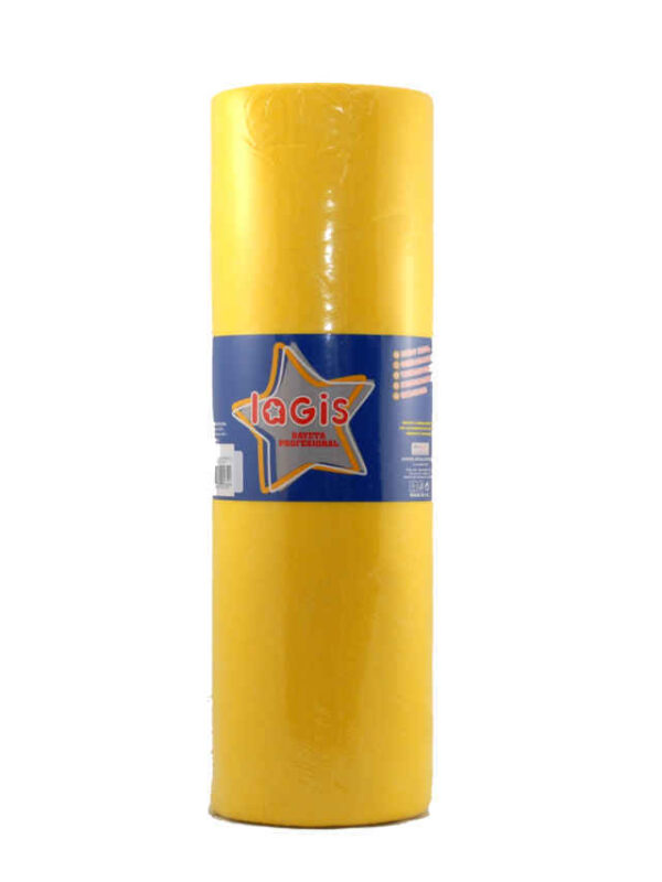 BAYETA ROLLO FIBRA AMARILLA 8MT.
