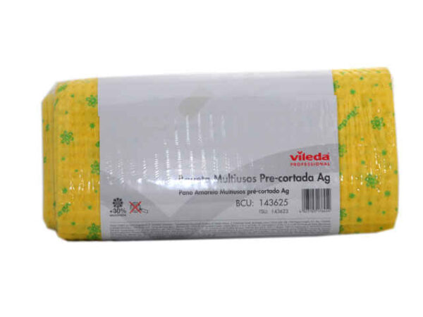 BAYETA ROLLO VILEDA AMARILLA MULTIUSO 34X400 C14
