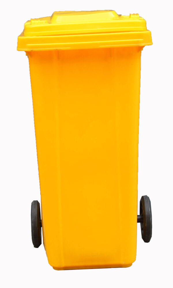 CONTENEDOR BASURA 120 lts. AMARILLO BJ