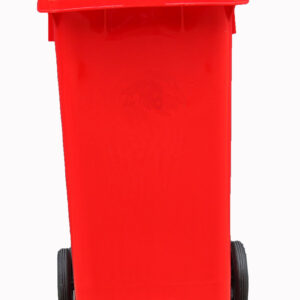 CONTENEDOR BASURA 120 lts ROJO BJ