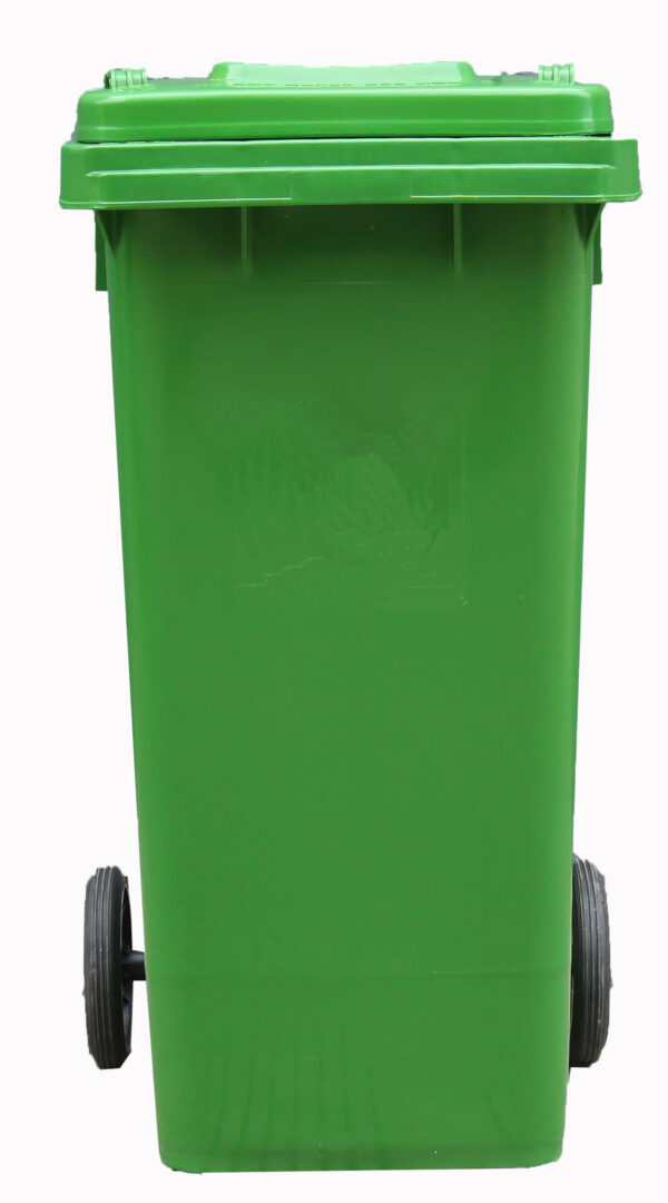 CONTENEDOR BASURA 120 lts VERDE BJ