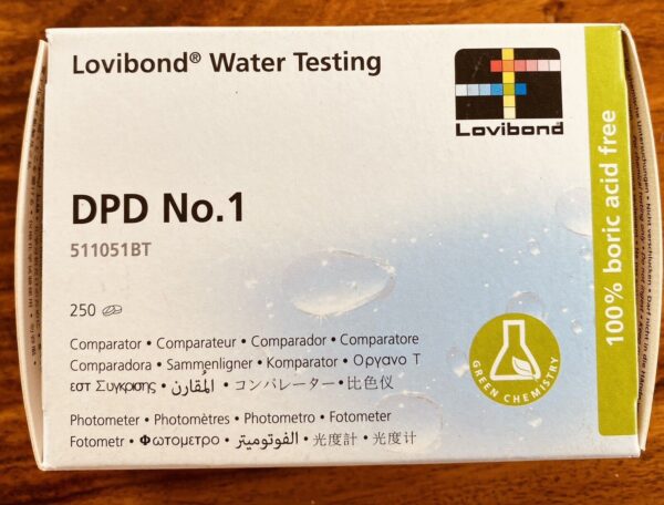 CAJA REACTIVO  DPD Nº1 FOTOMETRO (250 unds)