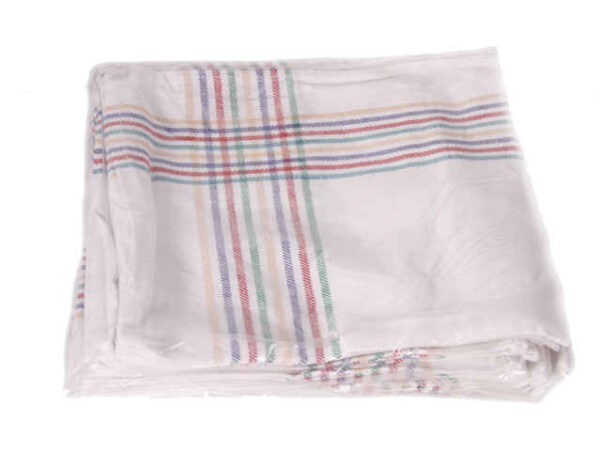 PAÑO VAJILLA BLANCO 55X55 12 UND. (PROMOCION)
