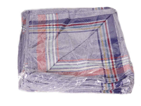 PAÑO VAJILLA AZUL 55X55 12 UND.