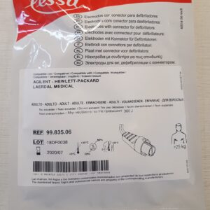 ELECTRODO CON CONECTOR PARA DESFIB. PAD.DESF.AGLT.
