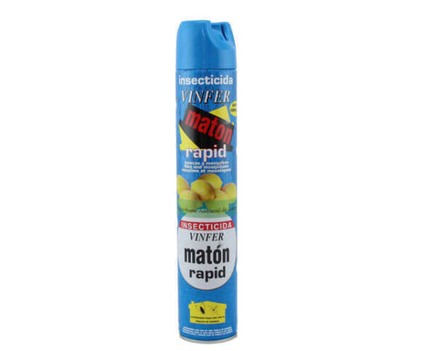 INSECTICIDA MATON INSECTOS LIMON SPRAY 750 ML.