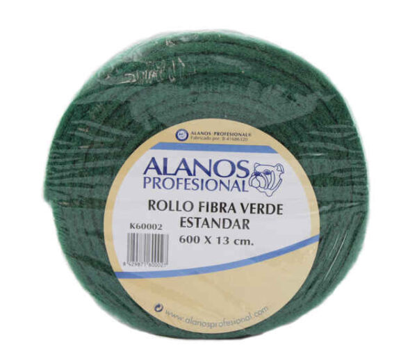 ESTROPAJO FIBRA VERDE ROLLO ESTANDAR 6M - Imagen 2