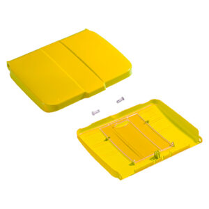 TAPA AMARILLA SOPORTE BOLSA-GREEN LINE/M