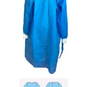 BATA QUIRUR. PP+PE IMPERMEABLE CON MANGAS 35 GR