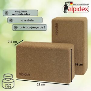 BLOQUE DE CORCHO (PACK-2 unds) 23x14x7,5 cm