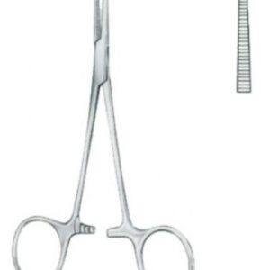 PINZA HEMOSTATICA HALSTED-MOSQUITO 12.5 CMS RECTA S/D