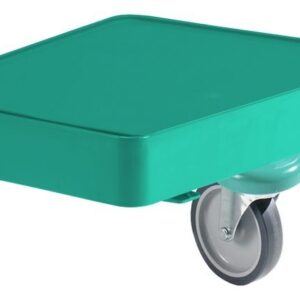 BASE PORTABOLSA VERDE GREEN LINE C/RUEDA