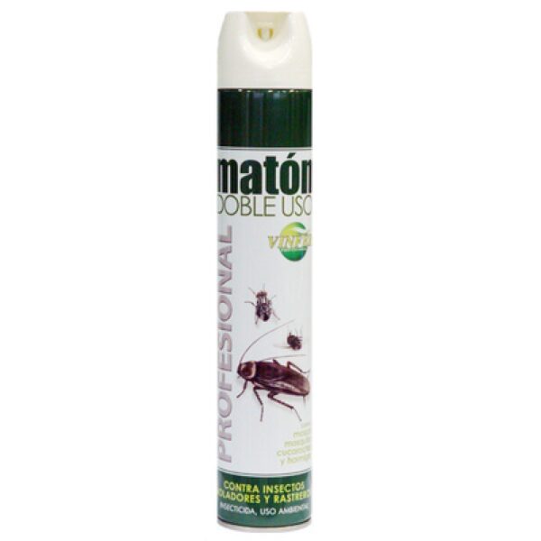 INSECTICIDA MATON DOBLE USO SPRAY 750 ML.