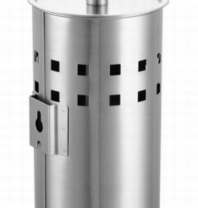 ESCOBILLA+ SOPORTE SUELO-PARED ACERO INOX