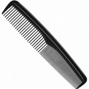 PEINE MEDIANO NEGRO 17 CM