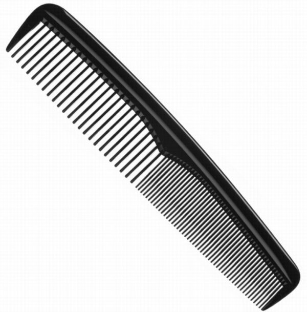 PEINE MEDIANO NEGRO 17 CM