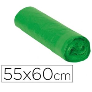 BOLSA BASURA 55X60 AUTOC. VERDE DAY R15U C/48