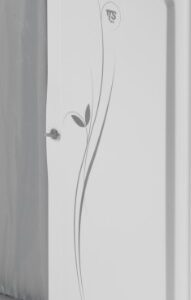 PUERTA CIERRE LATERAL DRCHA GRAFICA GRIS+TIRADOR