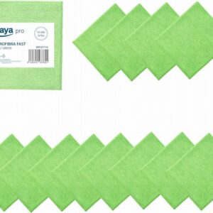 BAYETA MICROFIBRA VERDE (LOTE 6 UNDS)