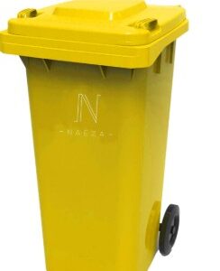 CONTENEDOR BASURA 120 lts GRIS BJ